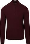 Steppin' Out Half Zip Pullover Merino Wool Burgundy order online | Suitable