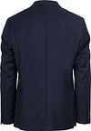 Suitable Kostuum Wol Navy Model / Achterkant
