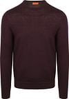 Suitable Merino Pullover Bordeaux order online | PU-MRI-O-25-BO 4E6005 bordeaux | Suitable Spain