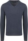 Suitable Respect Cotton Vinir Pullover Melange Navy RSP-24PUV-NA order online | Suitable