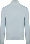 Suitable Merino Half Zip Sweater Light Blue Product / Achterkant