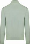 Suitable Merino Half Zip Sweater Green Product / Achterkant