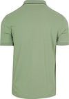 Sun68 Polo Petites Rayures Collar Vert Clair Product / Achterkant
