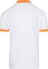 Sun68 Polo Shirt Big Stripe Fluo White Product / Achterkant
