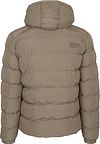 Superdry Puffer Jacket Hooded Greige Product / Achterkant