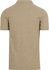 Superdry Poloshirt Classique Melange Beige Product / Achterkant