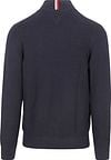 Tommy Hilfiger Vest Structuur Navy Product / Achterkant