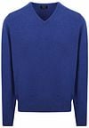 William Lockie Pullover Lamswol V Persian Royal Blue 7092DF-164 Persian