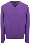 William Lockie V-Neck Lambswool Purple 7092DF-203 Heliotrope order online | Suitable