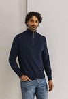 State Of Art Half Zip Pullover Navy Model / Voorkant