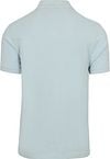 Barbour Tartan Pique Polo Shirt Light Blue Product / Achterkant