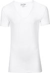 Slater T-Shirts Stretch Lot de 2 Col-V Profond Blanc Product