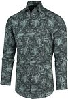 Blue Industry Shirt Paisley Green Product