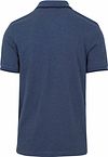 Scotch And Soda Melange Polo Shirt Dark Blue Product / Achterkant