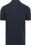 R2 Amsterdam Polo Soft Solid Blue Product / Achterkant