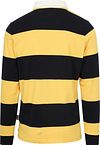 McGregor Rugbyshirt Stripe Navy Yellow Product / Achterkant