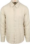 BOSS Relegant Shirt Linen Ecru order online | 50537381-271 | Suitable Norway