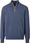 Casa Moda Halfzip Pullover Solid Blue 004410-132 order online | Suitable