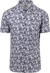 Desoto Short Sleeve Jersey Hemd Blumenmuster Lila 73032-3-148 kaufen | Suitable