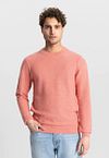 Dstrezzed Pullover Pink Melange Model / Voorkant