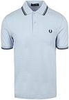 Fred Perry M3600 Polo Shirt Light Blue Y58 order online | M3600-Y58 | Suitable Norway