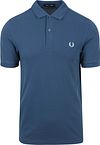 Fred Perry Polo Shirt Plain Mid Blue order online | M6000-V06 | Suitable Lithuania