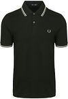  Fred Perry Polo Twin Tipped M3600 Vert foncé M3600-Y65 commander en ligne | Suitable