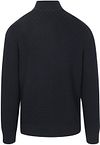Gant Vest Texture Navy Product / Achterkant