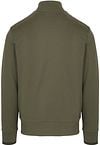 Fred Perry Half Zip Trui Olijfgroen Product / Achterkant
