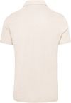 King Essentials The James Polo Ecru Product / Achterkant