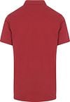 King Essentials The James Poloshirt Rot Product / Achterkant