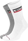 Levi's 2-Pack Sportswear Sokken Grijs Wit 902012001-062 kopen | Suitable