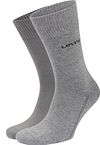 Levi's Socks Cotton 2-Pack Grey 758 993053001-758