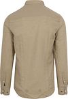 NZA Shirt Okarito Linen Beige Product / Achterkant