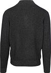NZA Half Zip Sweater Christopher Melange Navy Product / Achterkant