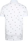 No Excess Polo Shirt Druck Weiß Product / Achterkant