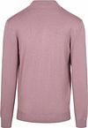 No Excess Pull Demi-Zip Mauve Product / Achterkant