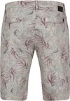 No Excess Shorts Garment Dyed Print Gray Product / Achterkant