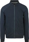 No Excess Vest Zipper Jacquard Navy 27100118-078 kopen | Suitable