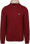 NZA Halfzip Samuel Cherry red order online | Suitable