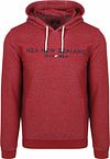 NZA Sweat à capuche Diamond Logo Interlock Melange Rouge cerise 25HN316-1570 commander en ligne | Suitable
