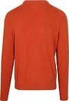 Tommy Hilfiger Pullover Cotton Kashmir Oranje Product / Achterkant