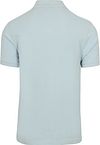 Barbour Tartan Pique Polo Shirt Light Blue Product / Achterkant