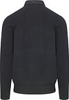 Profuomo Longsleeve Polo Luxury Basic Marine Product / Achterkant
