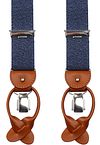 Profuomo Suspenders Navy PP1L00007A-P order online | Suitable