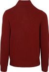 NZA Pullover Mocker Adan Cherry Red Product / Achterkant