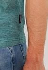 State Of Art Pique Polo Shirt Mint Blue Model / Detail