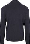 Suitable Cardigan Slub Yarn Navy Product / Achterkant