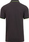Suitable Fluo B Polo Antraciet Product / Achterkant
