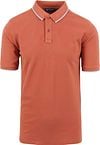 Suitable Respect Polo Shirt Tip Ferry Terracotta order online | RSP-23TPF-RE | Suitable Spain